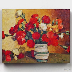 Premium Paint by Numbers Kit - Garoafe - Stefan Luchian - Canvas by Numbers