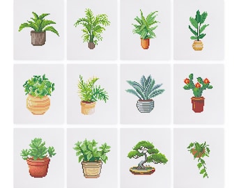 Plants Collection 3 - Diamond Painting Mini Kit - 5D Diamond Painting Kits for Adult - DIY Gift, Birthday & Christmas Gift