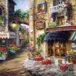 Premium Diamond Painting (X-Large) - Buon Appetito - Diamond Painting - 5D Diamond Painting Kits for Adult - DIY Gift