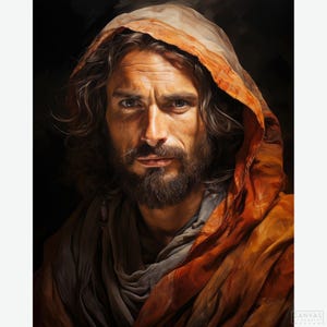 Premium Diamond Painting (Large) - Sacred Savior - Jesus Diamond Painting - 5D Diamond Painting Kits for Adult - DIY Gift