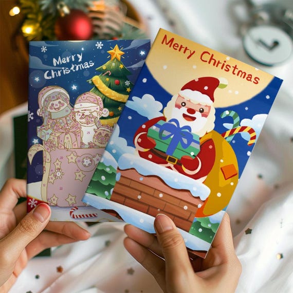 Produktbild von Malen Nach Zahlen Weihnachten Erwachsene Wishtokee 4 Stück Malen Nach Zahlen Erwachsene DIY Paint By Malen Nach Zahlen Erwachsene Winter