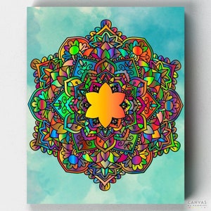 Premium Paint by Numbers Kit - Illumination - Canvas by Numbers