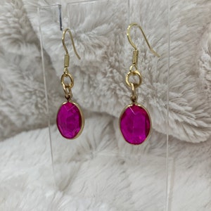 Colorful Gem Earrings image 3