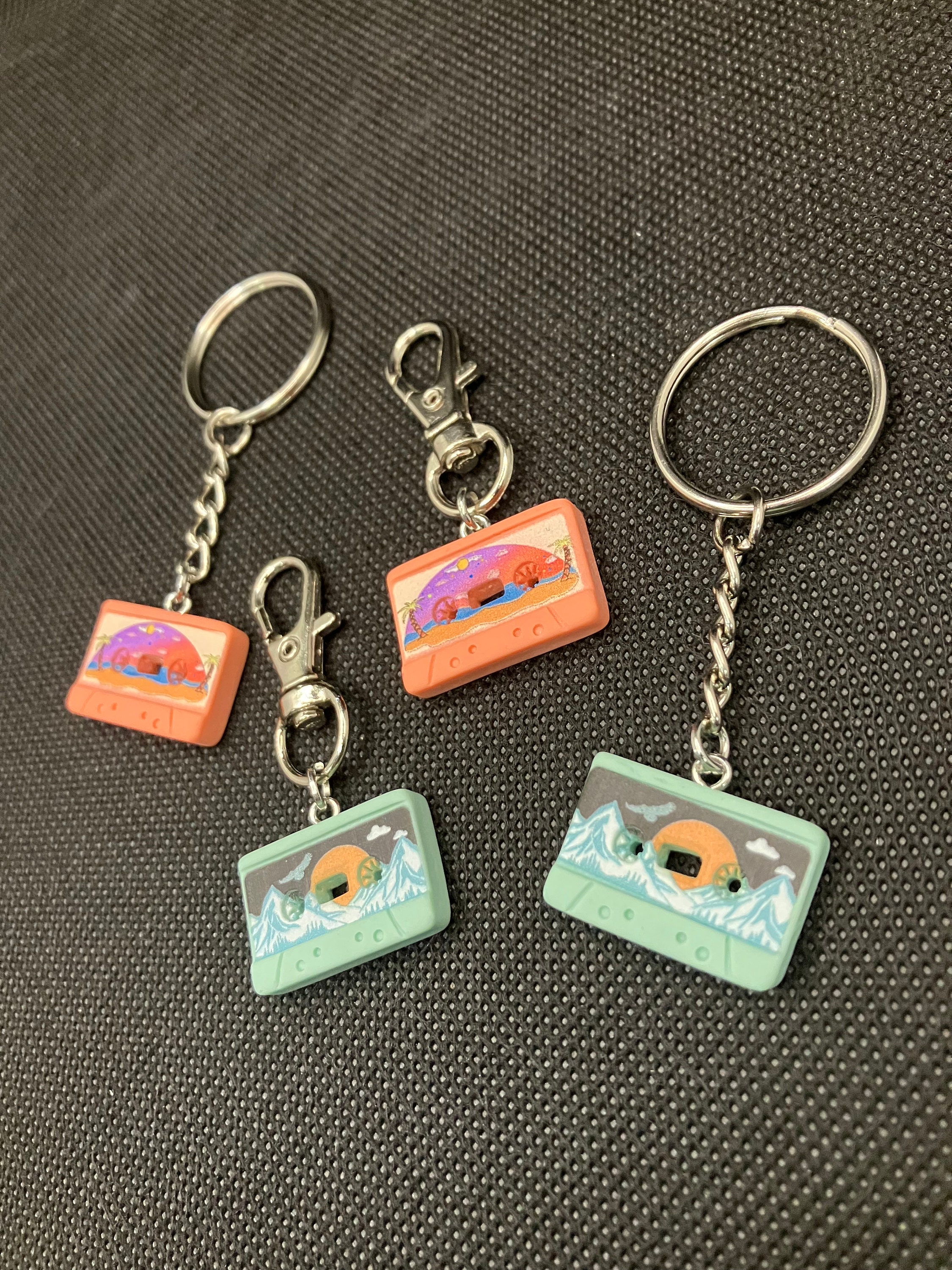 Cassette Tape Keychains - Etsy
