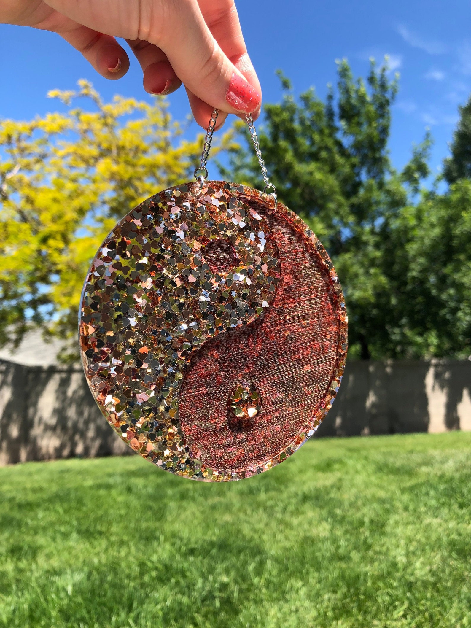 Handmade Resin Yin Yang Wall Hanging Classroom Decor - Etsy