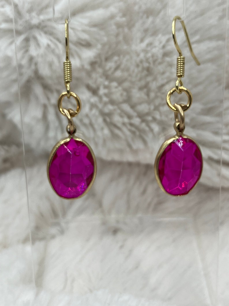 Colorful Gem Earrings image 4