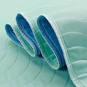 Careoutfit Washable Bed Pads/Reusable Incontinence Underpads 24x36-4 Pack - Blue, Green, Tan and Pink - Ideal for Children and Adults Wholesale