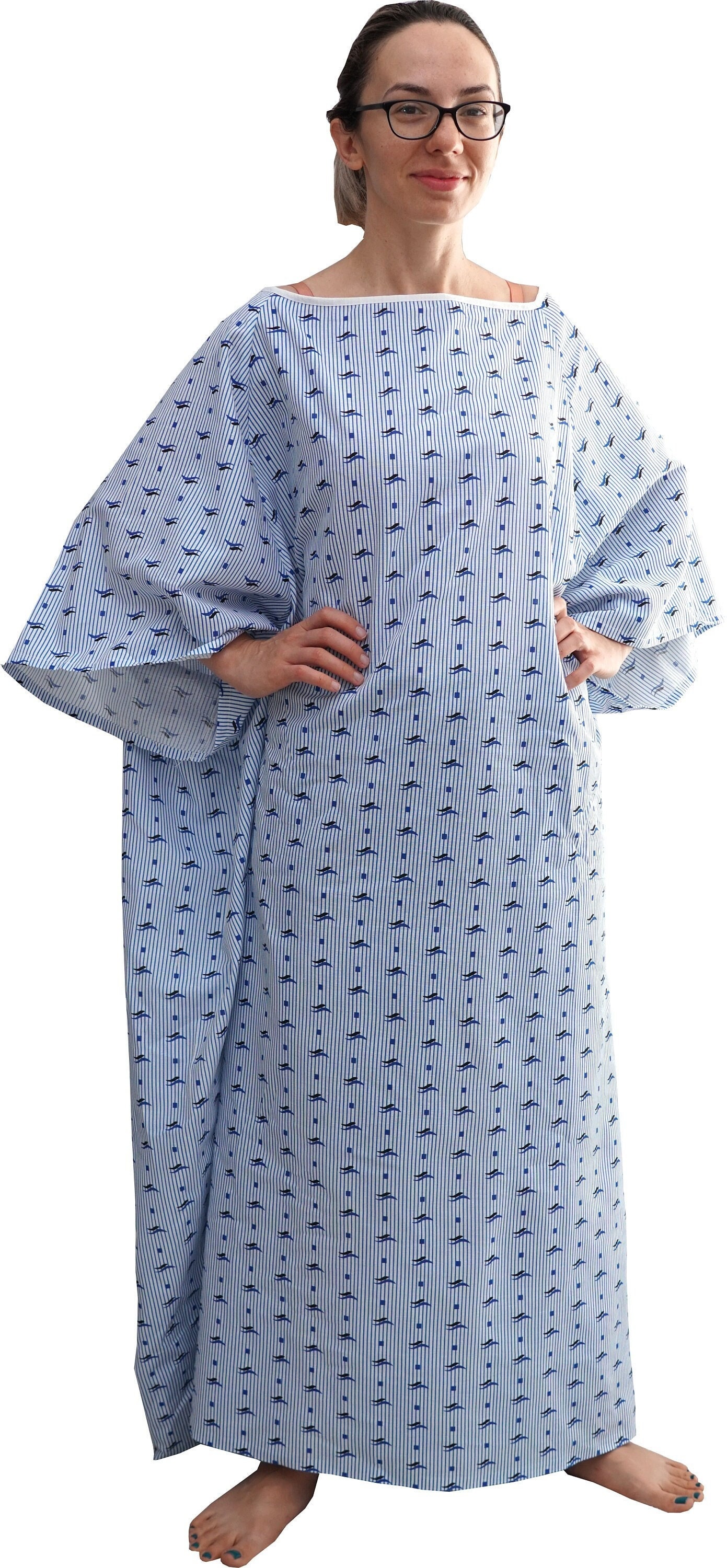 Maternity Hospital Gown, Plus Size Maternity, Labor and Delivery Gown,  Nursing Kaftan, Maternity Robe, Turquoise Kaftan, Breastfeeding Gown - Etsy New  Zealand