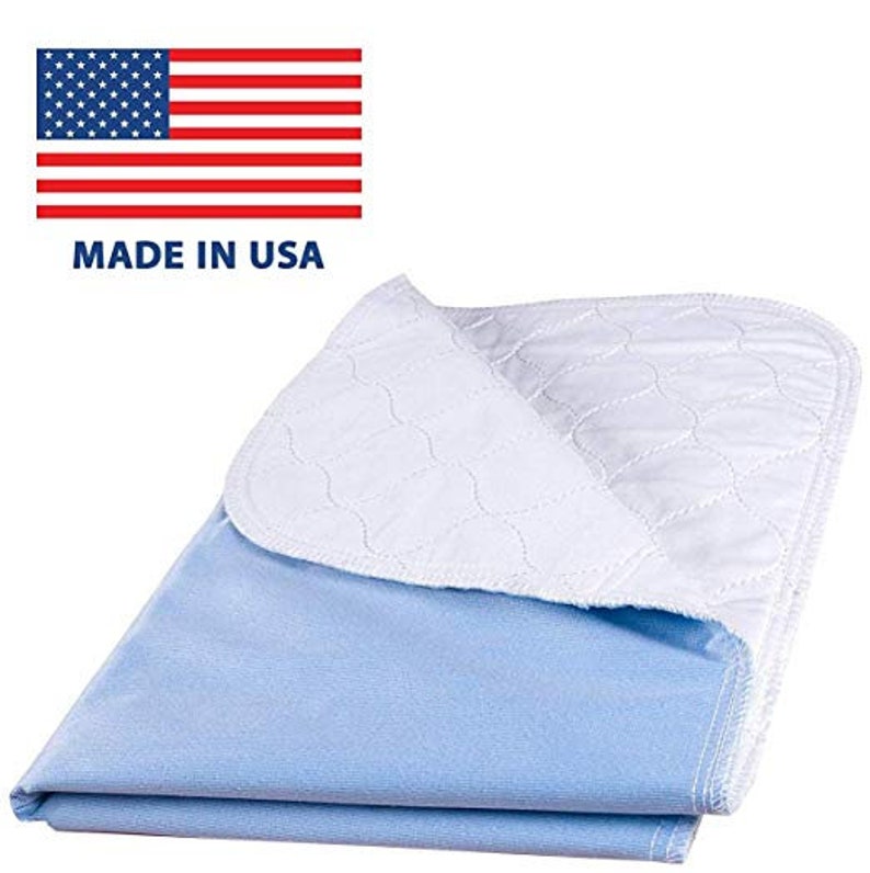2 Pack 100 Cotton Large Size Washable Bed Pad/large Incontinence