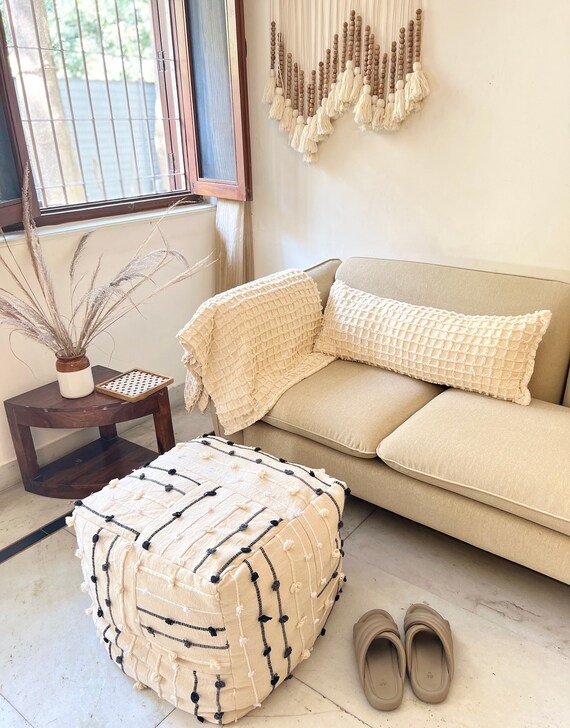 16 inch pouf ottoman deals
