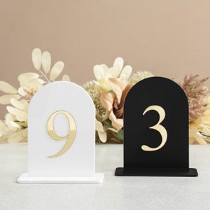 Arch Table Numbers | Table Numbers | Acrylic Table Numbers | Table Number Wedding , Centerpieces Luxury Decorations, Wedding Table Number