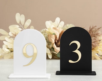 Arch Table Numbers | Table Numbers | Acrylic Table Numbers | Table Number Wedding , Centerpieces Luxury Decorations, Wedding Table Number