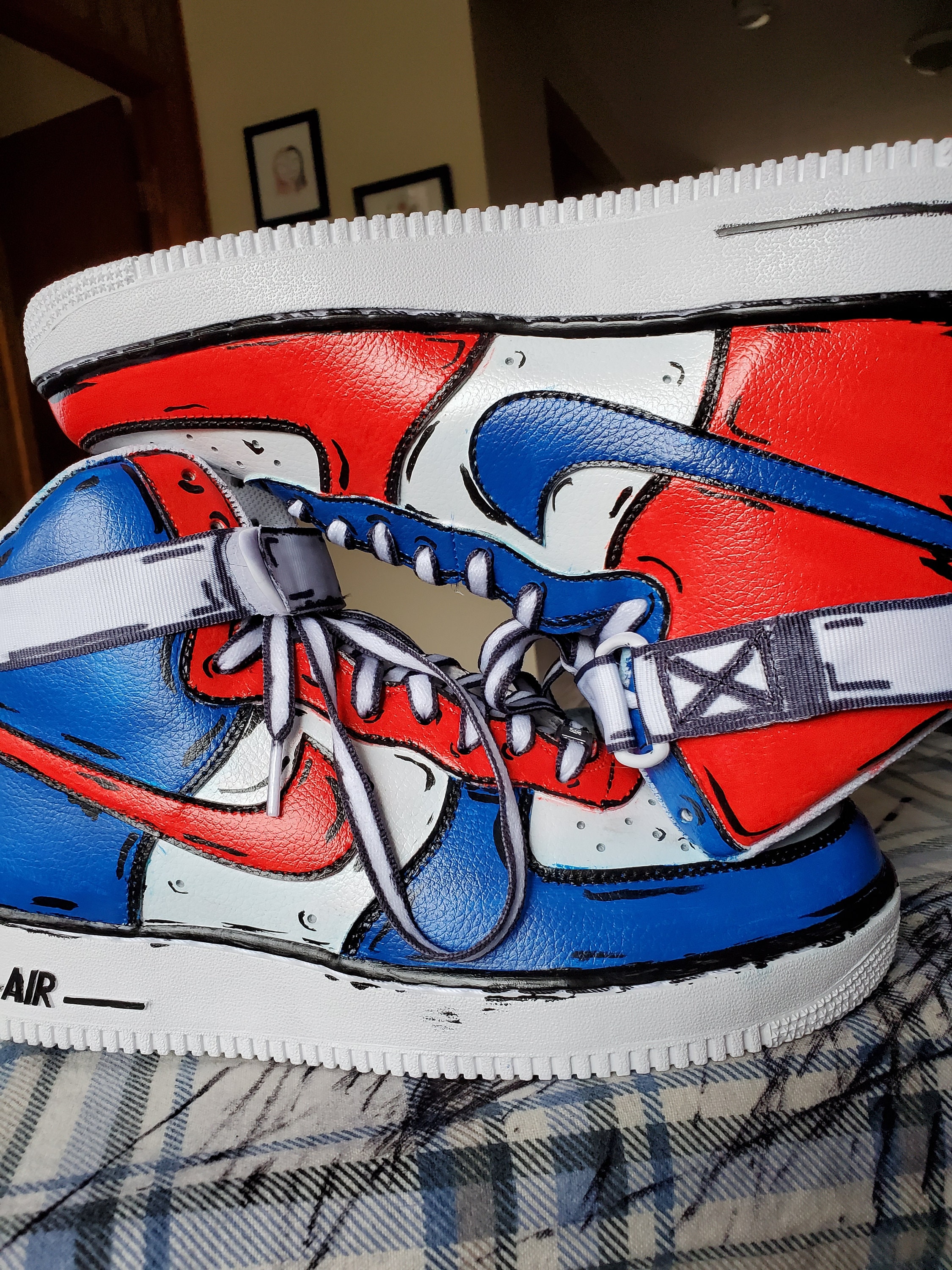 Custom Painted Sneakers - Etsy