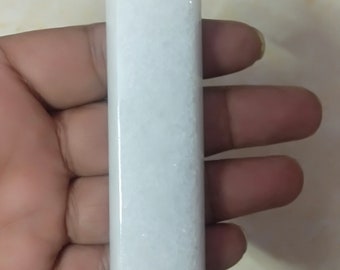 White Marble Long Drawer Handles / Pulls //Cabinets