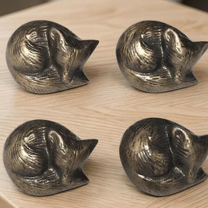 Antik rävknopp, rustikt lådhandtag i skogsstil med vintagefinish