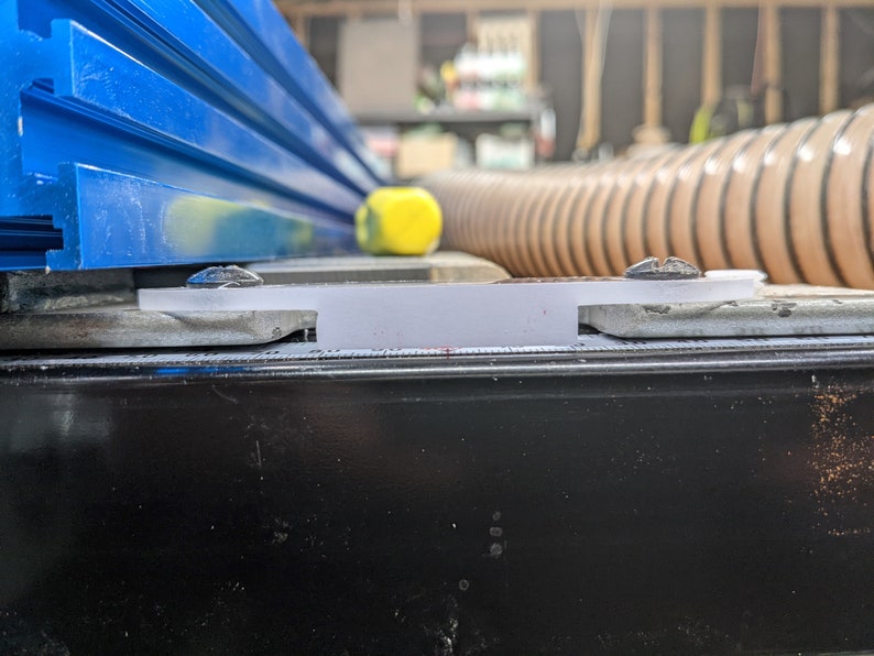 Cursor de guía de sierra de mesa de policarbonato de precisión, compatible con Delta 36-725, 36-725 T-2, Ridgid, Shop Fox y Grizzly, con ventana indicadora. imagen 2