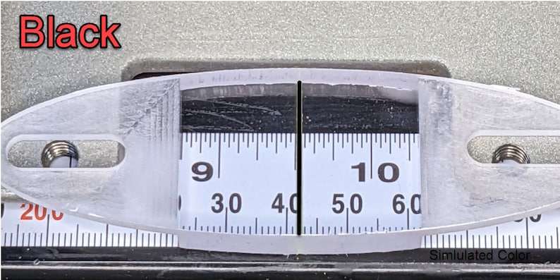 Cursor de guía de sierra de mesa de policarbonato de precisión, compatible con Delta 36-725, 36-725 T-2, Ridgid, Shop Fox y Grizzly, con ventana indicadora. imagen 7