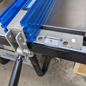 Cursor de guía de sierra de mesa de policarbonato de precisión, compatible con Delta 36-725, 36-725 T-2, Ridgid, Shop Fox y Grizzly, con ventana indicadora. imagen 3