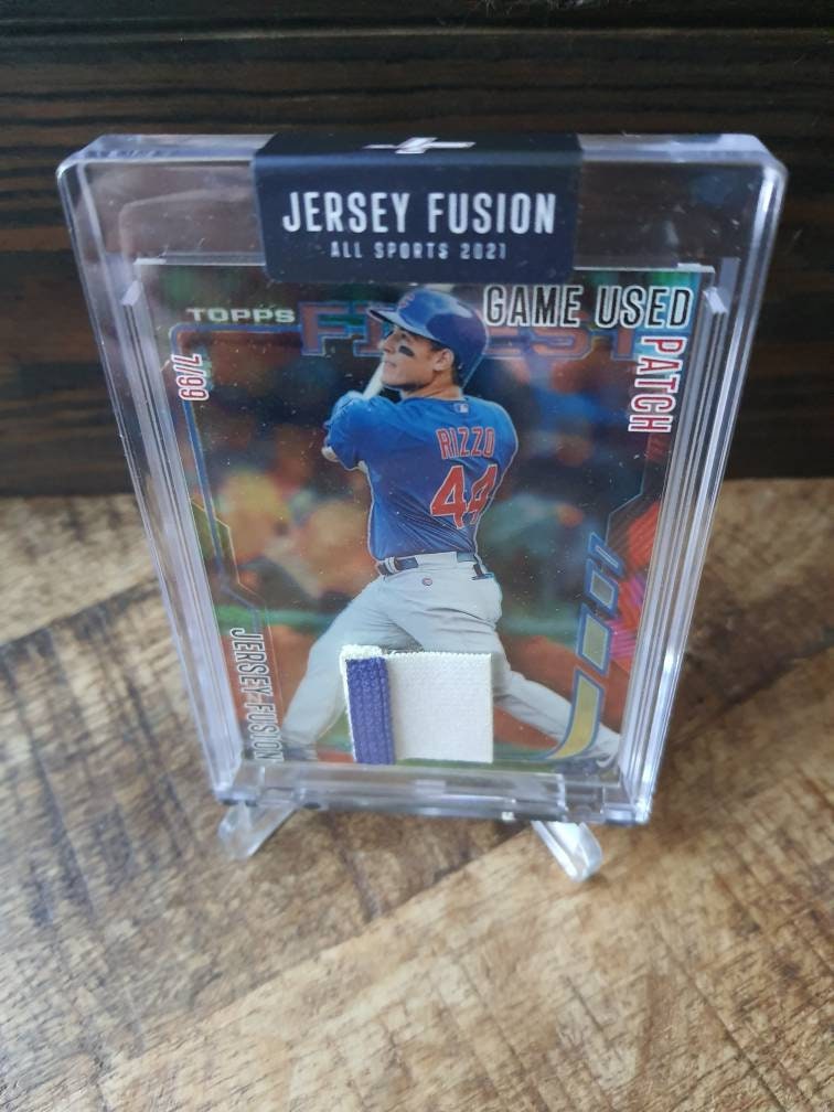 Anthony Rizzo Game Worn Jersey Card 