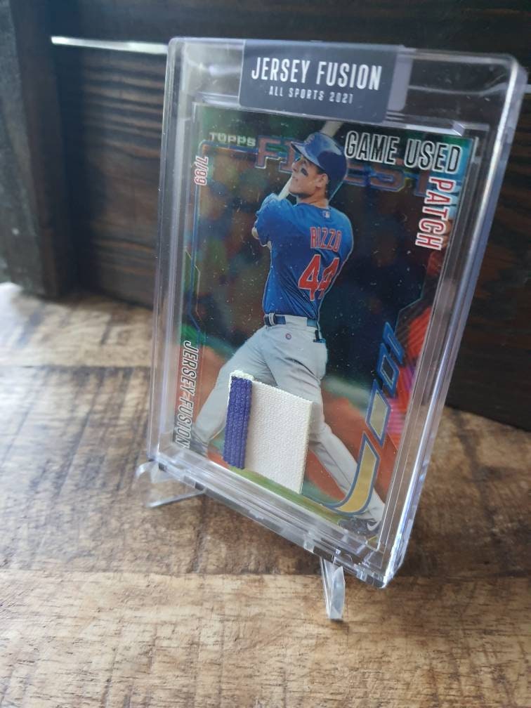 Anthony Rizzo Game Worn Jersey Card 