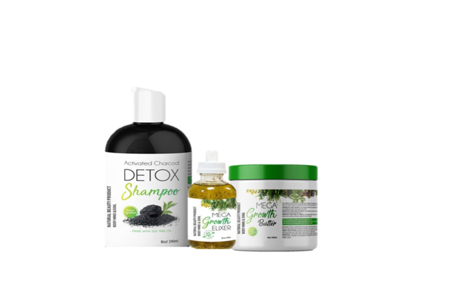 Mega Growth Hair Care Kit 1 Etsy