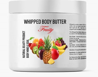 Fruity Whipped Body Butter