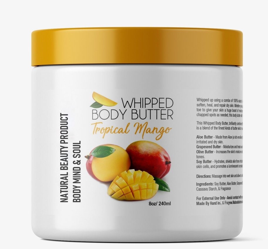 Tropical Mango Whipped Body Butter