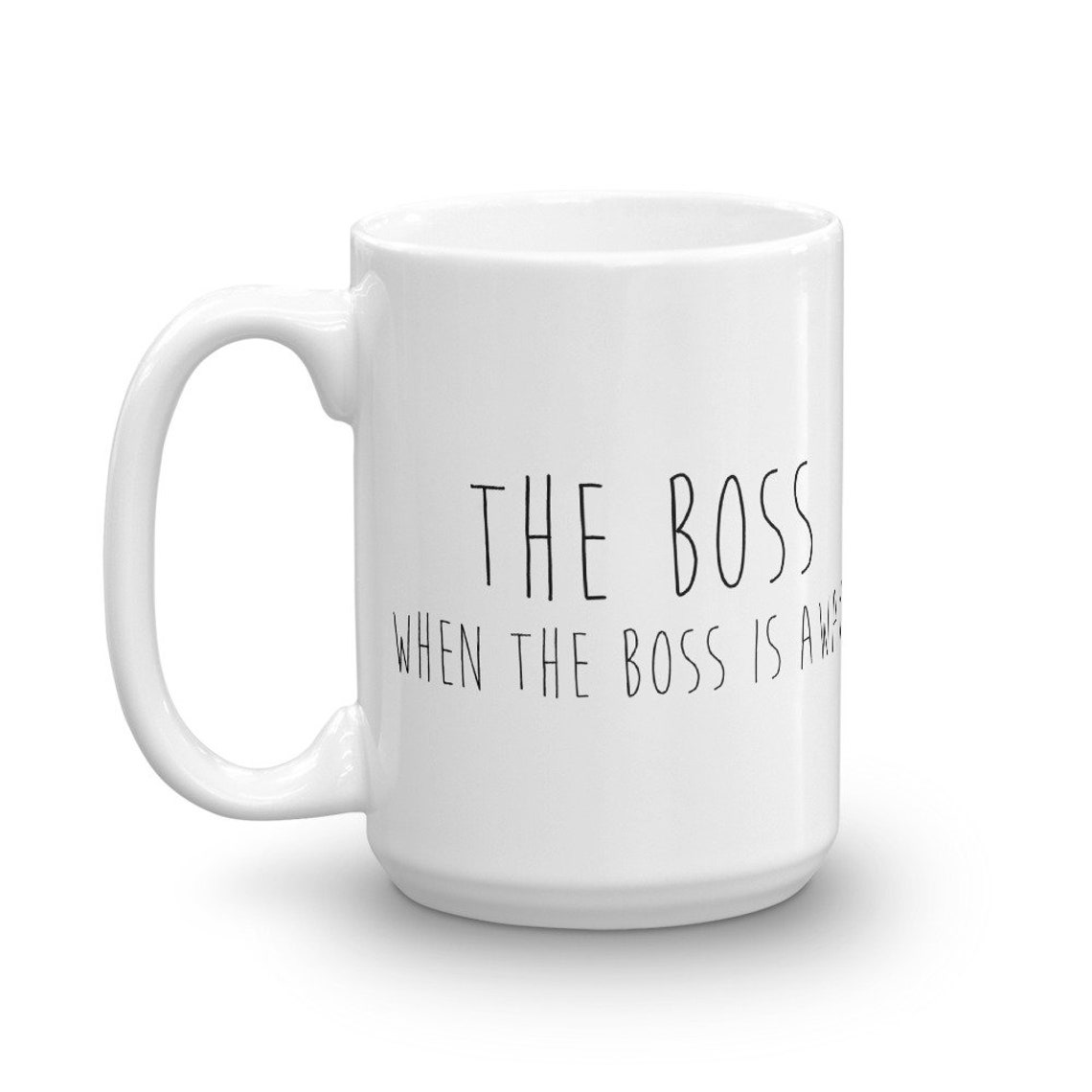 The Boss When the Boss is Away - Etsy