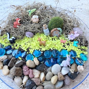 Jardín de hadas, jardín de hadas DIY, kit de artesanía de jardín de hadas para niños, kit de artesanía para niños, manual de manualidades DE BRICOLAje
