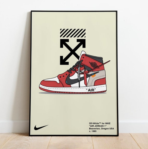 Dead Stock Air Jordan Sneaker Poster Pop Culture Poster Art Hypebeast Posters