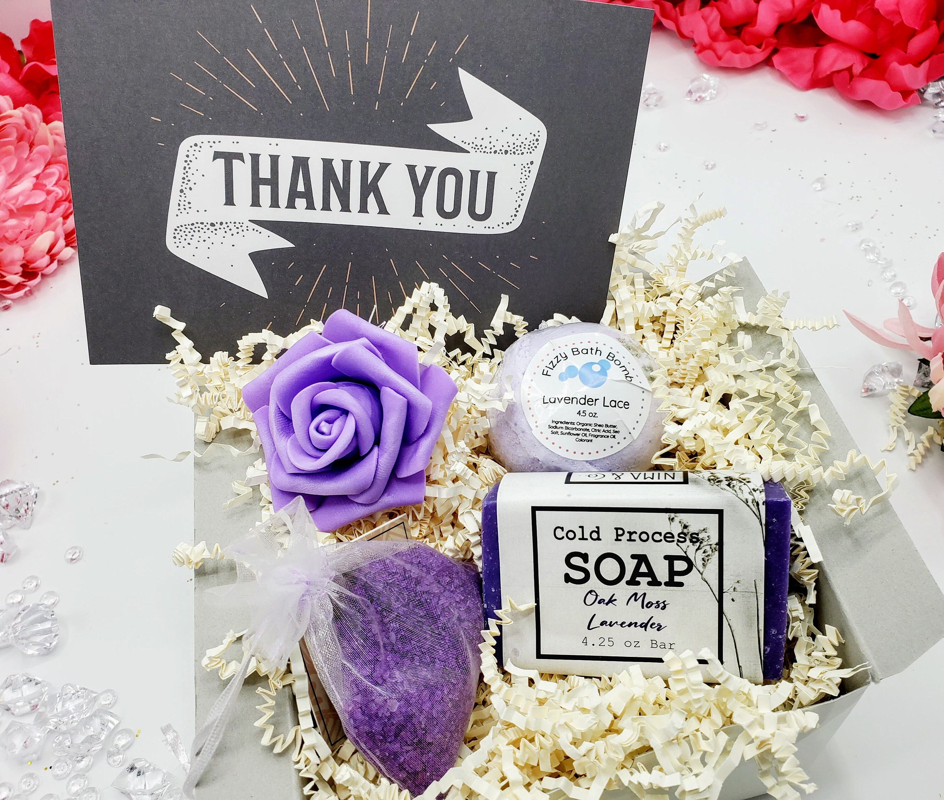 Thinking of You Gift Box Gift Box For Women Relaxation Gift Etsy