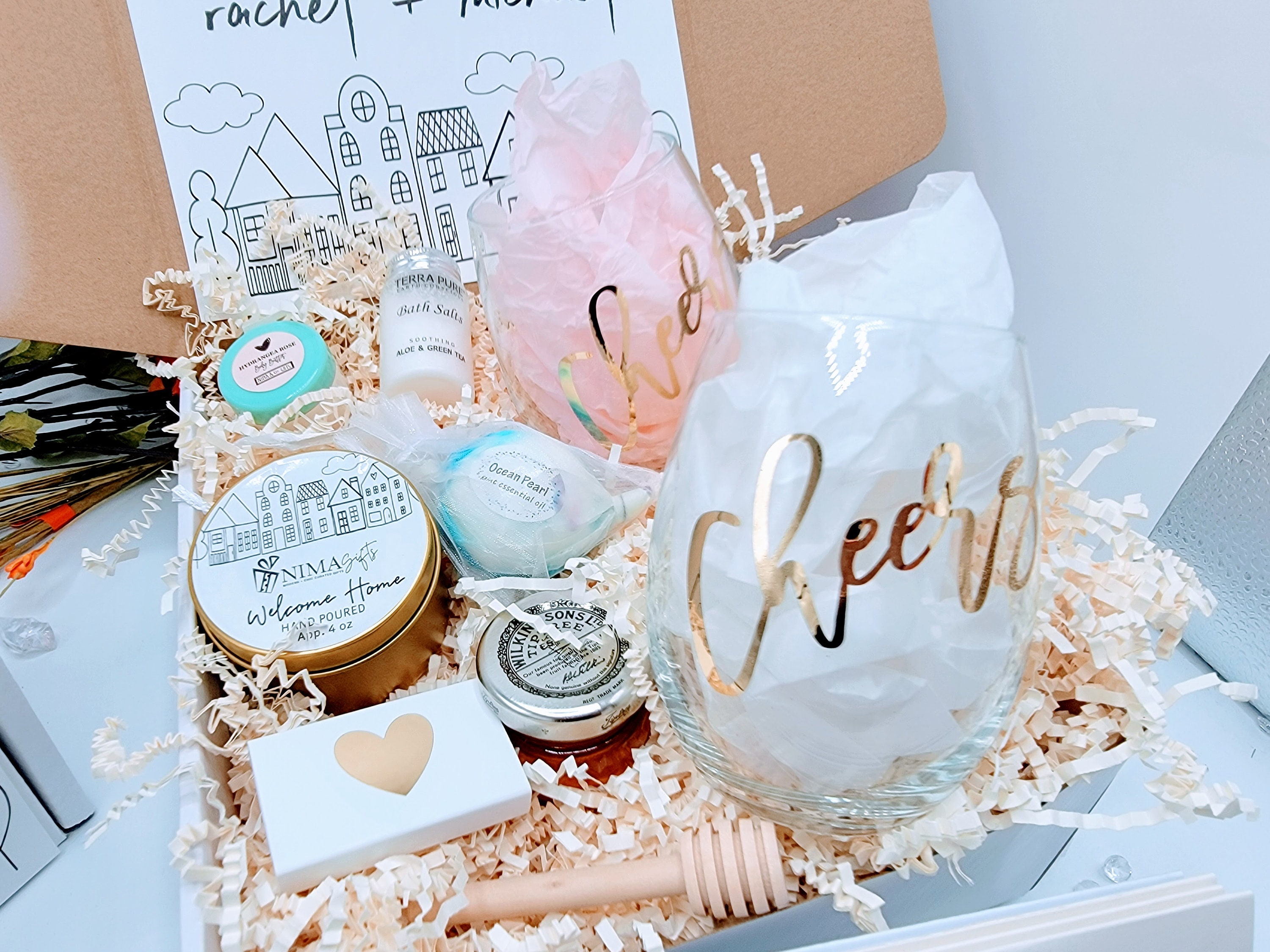 Welcome Home Realtors Gift Basket