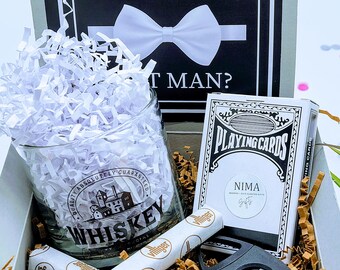 Groomsman Proposal Gift Box, Best Man Proposal Gifts, Birthday Gift for Him, Gift for Boyfriend-GBFM016