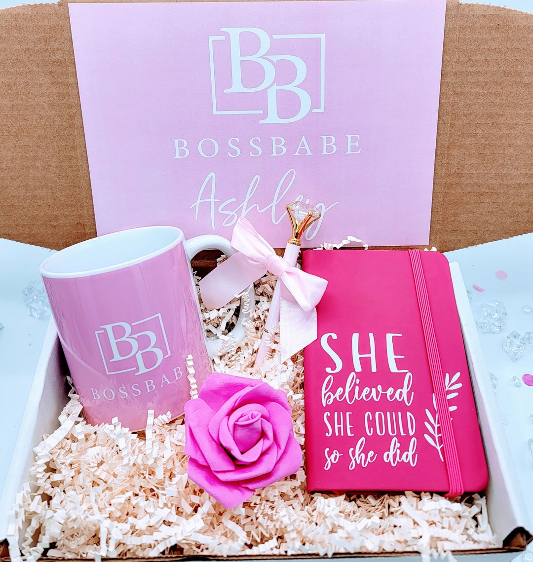 Girl Boss Promotion Gift Box Boss Gift Box Gift for Boss Etsy