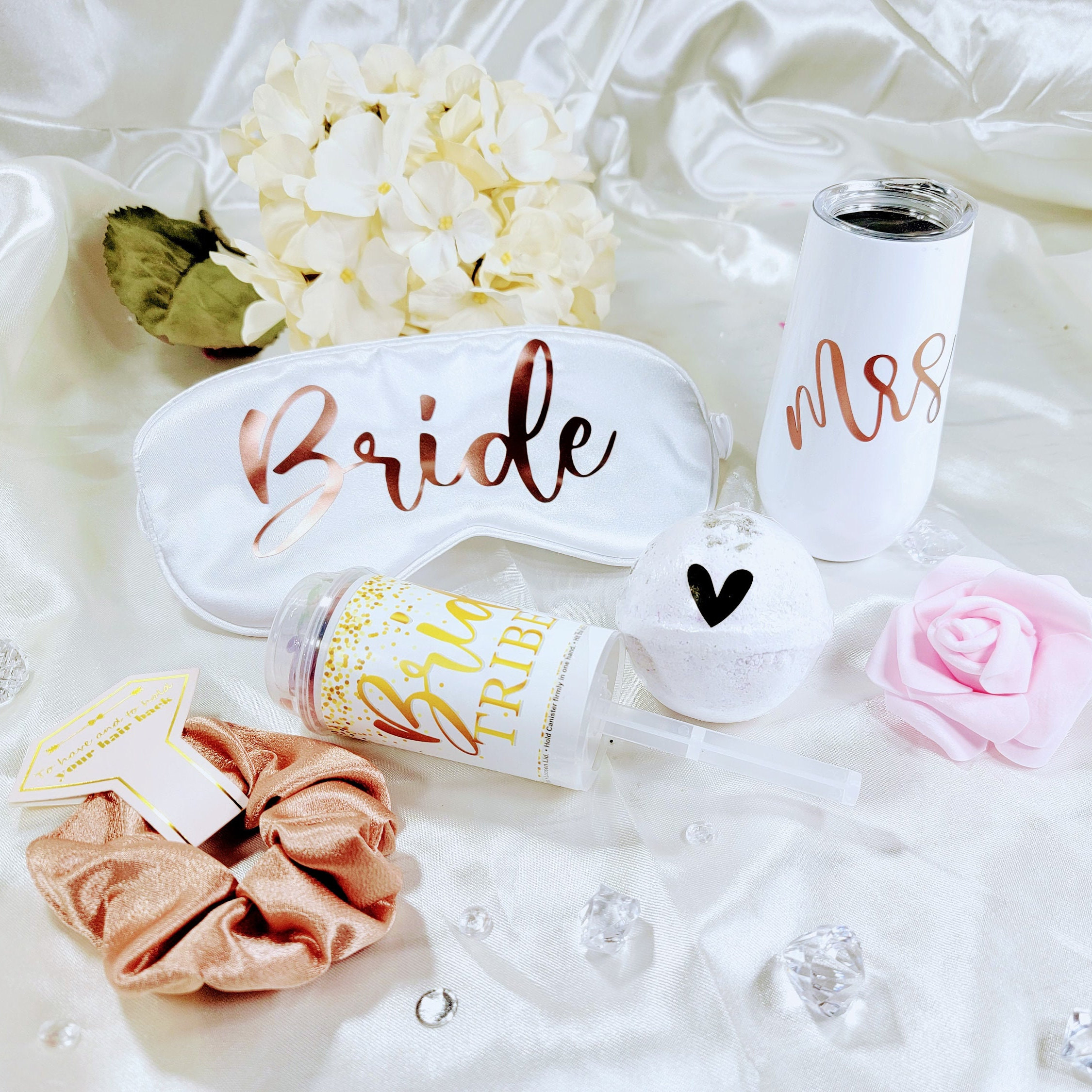 Bride to Be Bridal Engagement Gift Basket Present, Bride Gift