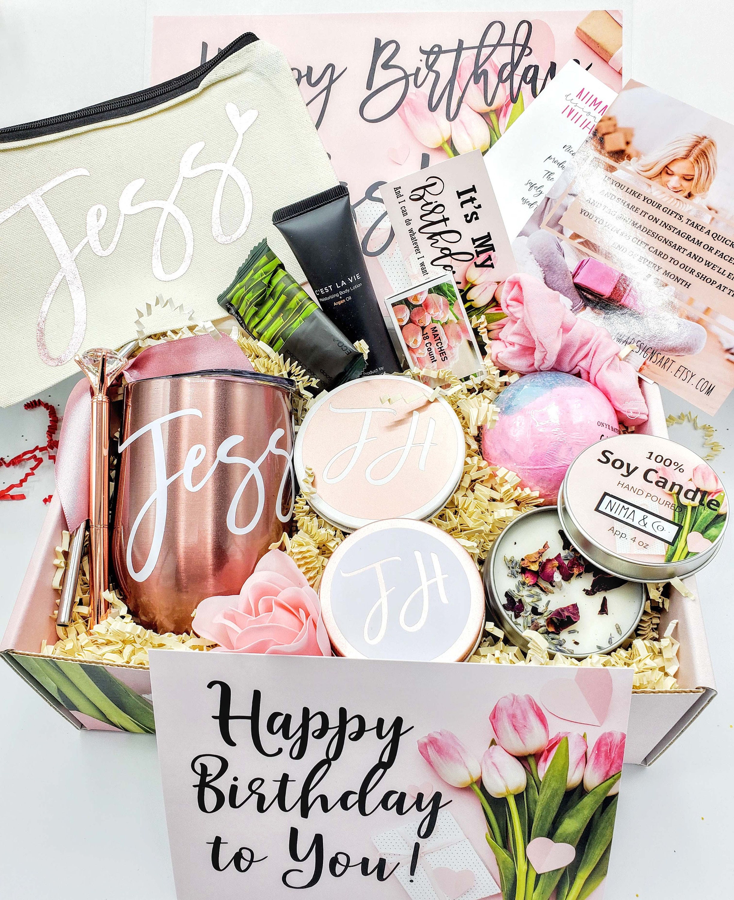 Birthday Gift Box for Best Friends Gift Box for Women Etsy