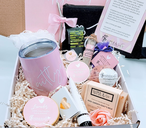 Spa Birthday Gift Box for Women, Birthday Gifts for Her, Spa Gift Basket  for Friend, Spa Gift Set, Best Friends Gifts SBDS03 