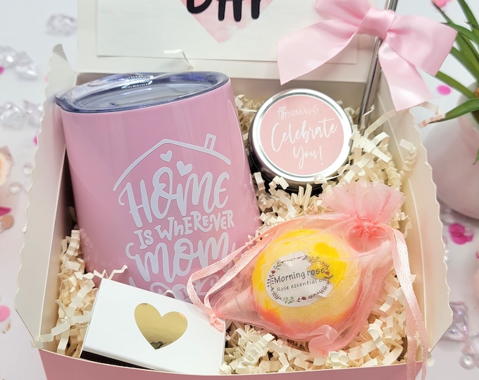 Personalized Gift Box for Women, Mothers Day Gift Box, Birthday Gifts, Gift Box Idea for Mom, Birthday Gift for Her, Mom Gift Box - MDGB05