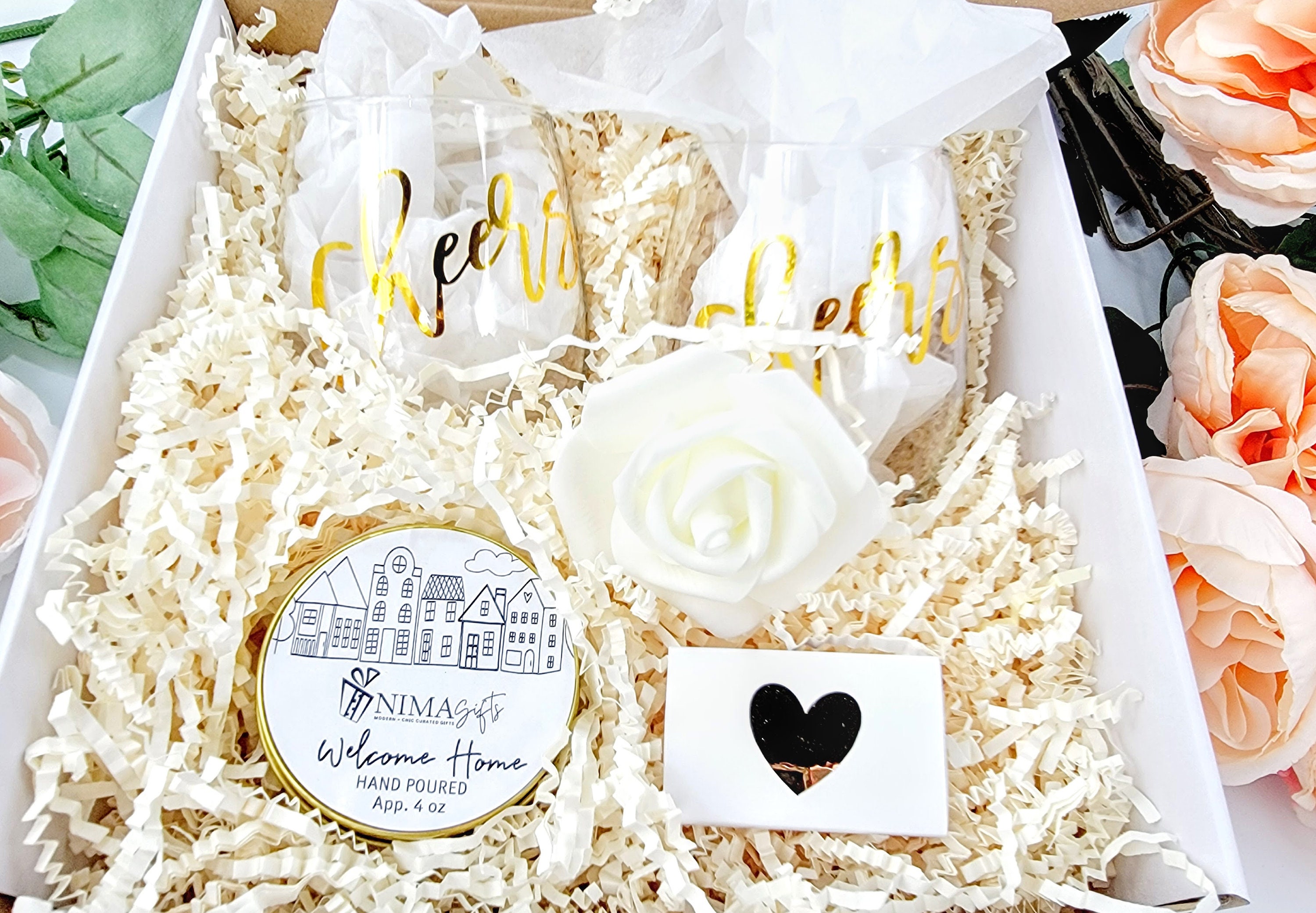 Wedding Gift for Couple, Housewarming Gift Box, Newlywed Gifts, Just  Married Gift Box 