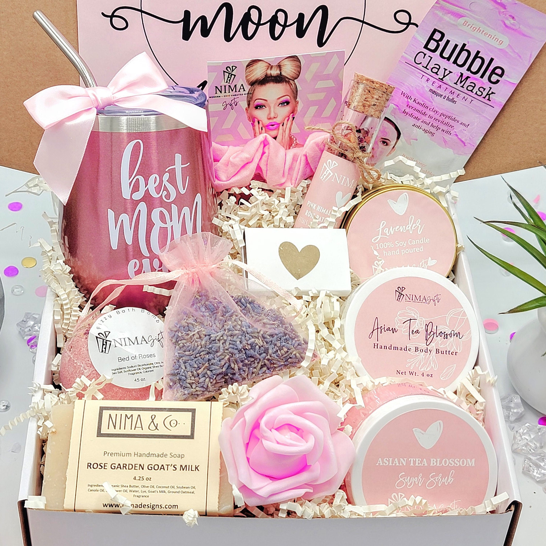 DELUXE Mom Birthday YouAreBeautifulBox.Birthday Gift Box for Mom. Mom Bday  Personalized Mom Gift. Mom Care Package. Mom birthday gift ideas. —  YouAreBeautifulBox