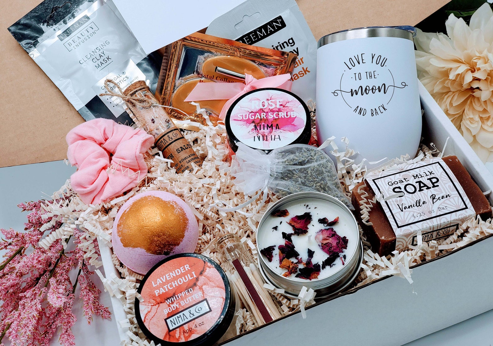 Birthday Gift Box for Her Birthday Gift Box for Women Etsy