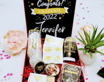 Graduation Gifts Class of 2024, Graduation Gift Box for Her, Congratulations Graduate, College Graduation or High School Grad Gift - GGB08