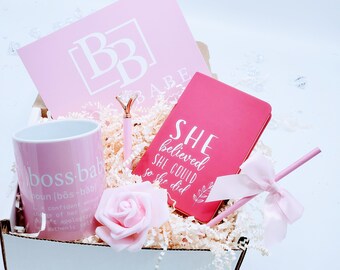 Girl Boss, Promotion Gift Box, Boss Gift Box, Gift for Boss, Boss Day, Bosses Day, Like A Boss, Best Boss Ever, Boss Mug - PGB21017A