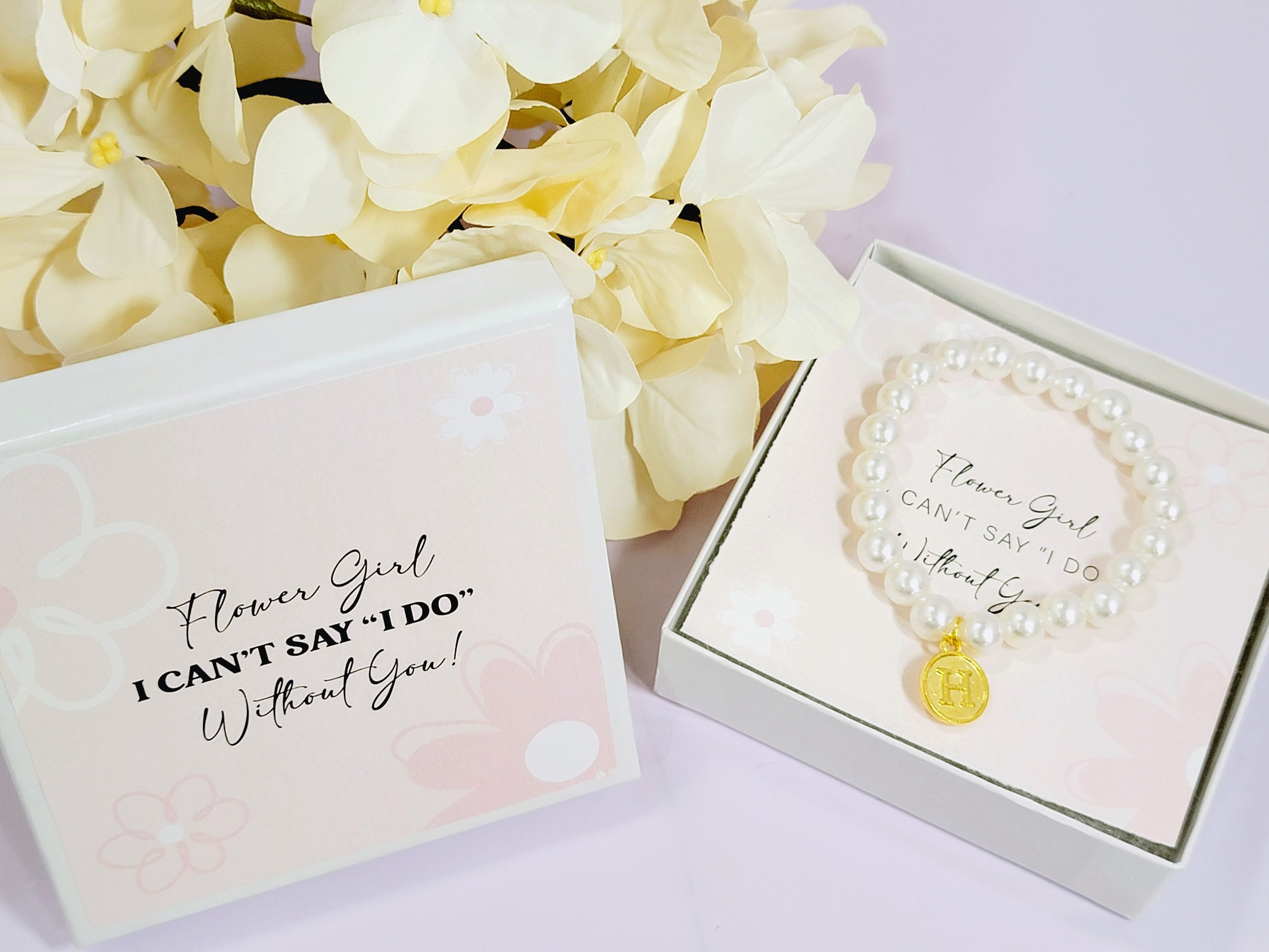 Flower Girl Proposal Box Gift, Flower Girl Gift Set, Flower