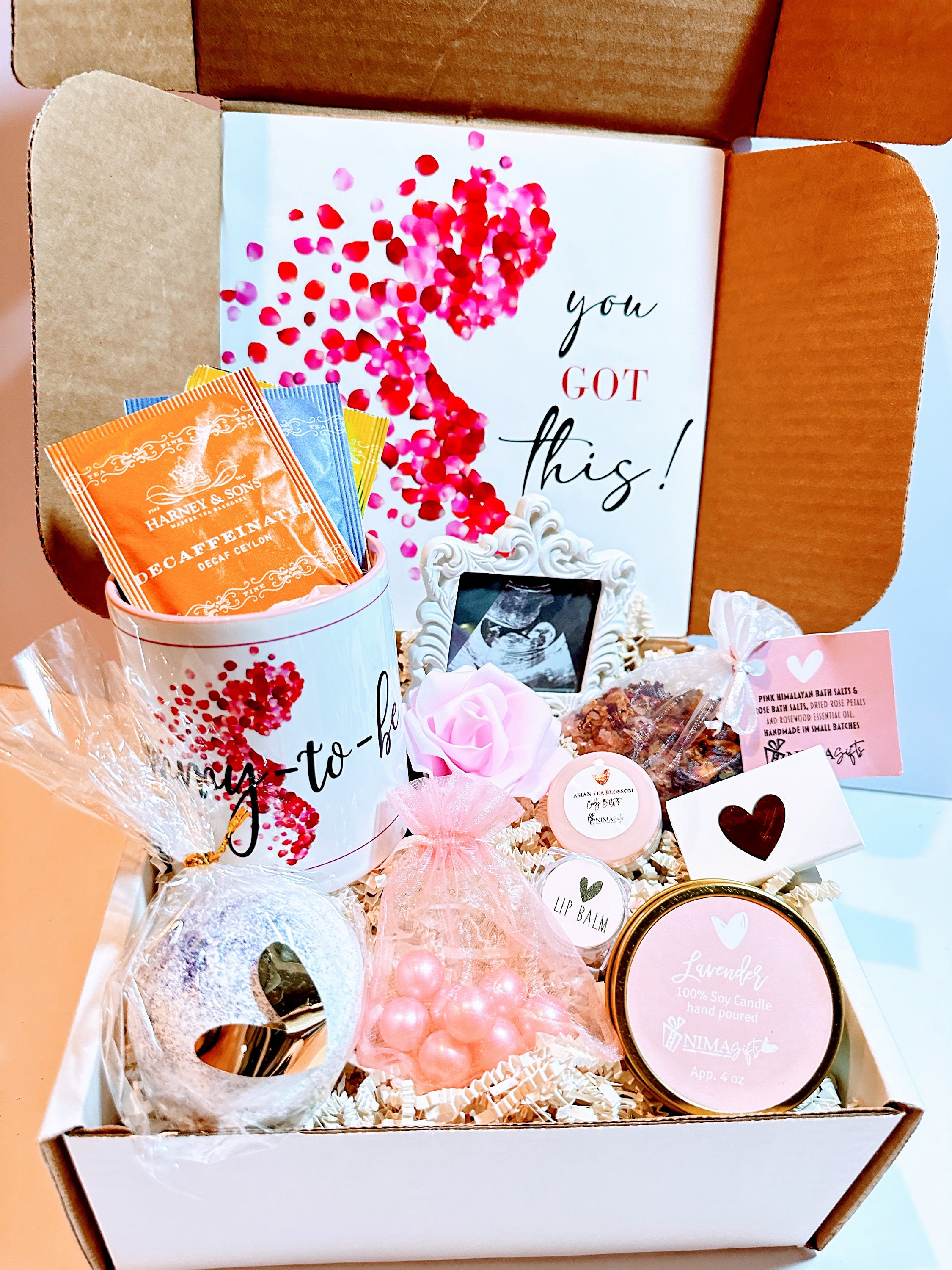 Pregnancy Gift Basket, Pregnancy Gift Box, New Mom Gift, Congrats