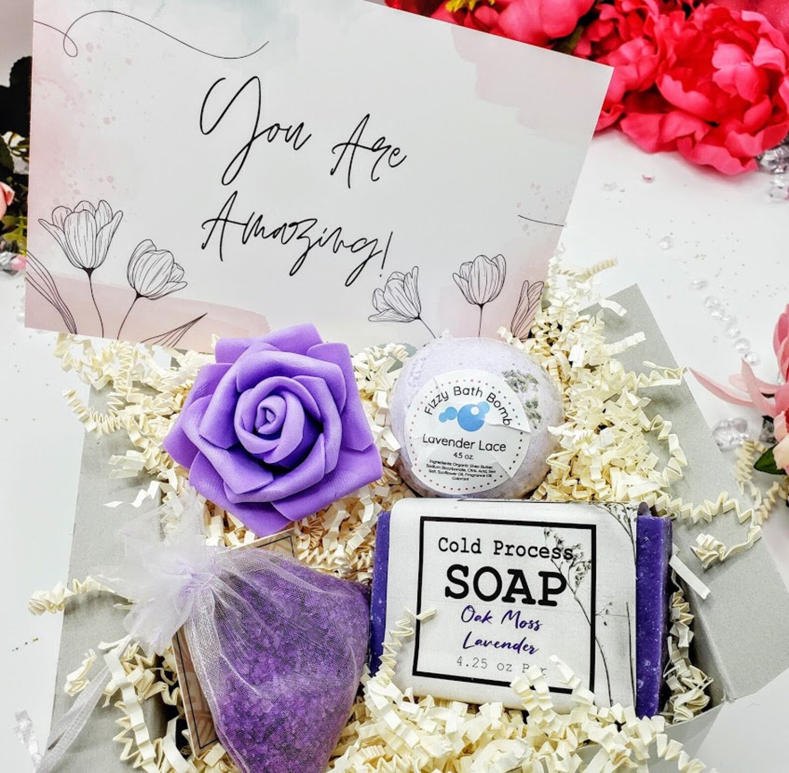 Thinking of You Gift Box Gift Box For Women Relaxation Gift Etsy