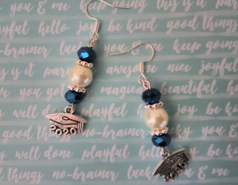 Gold Silver Dangle Earrings Graduation Jewelry Graduation 2021 Earrings Bronze Mortarboard Earrings Graduation 2021 Jewelry