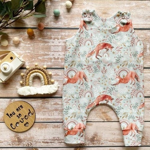 Fox Baby Romper Etsy UK