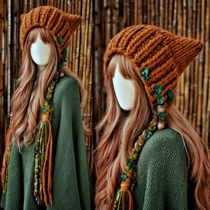 Kitty hat knitting pattern