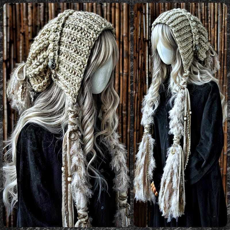 Rohan Crocheted Hat - Etsy